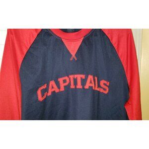 Washington Capitals Reebok longsleeve XL preowned                             B7